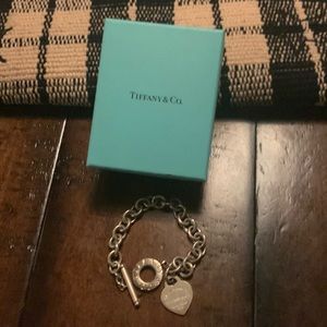 Tiffany heart bracelet. Just needs to be polished. Comes with box